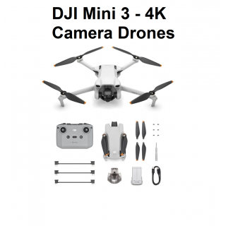 DJI Mini 3 - 4K Camera Drones